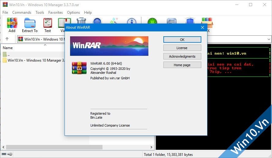 WinRAR 6.0.0 Full License