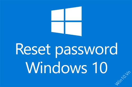 Reset password windows 10