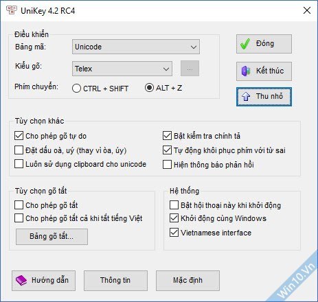 Tải Unikey 4.3 Rc5 Mới Nhất - Phần Mềm Gõ Tiếng Việt