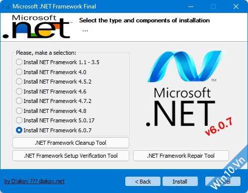 Microsoft .NET Framework 1.1 - 6.0.7 Final