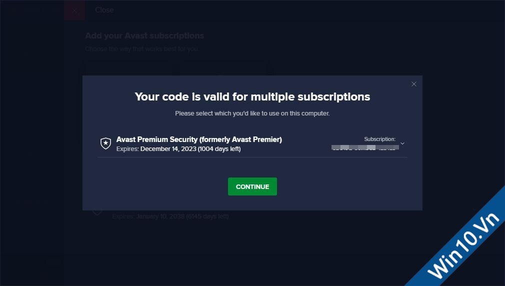 Avast Premium Security đến 2023