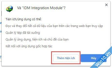 Thêm tiện ích