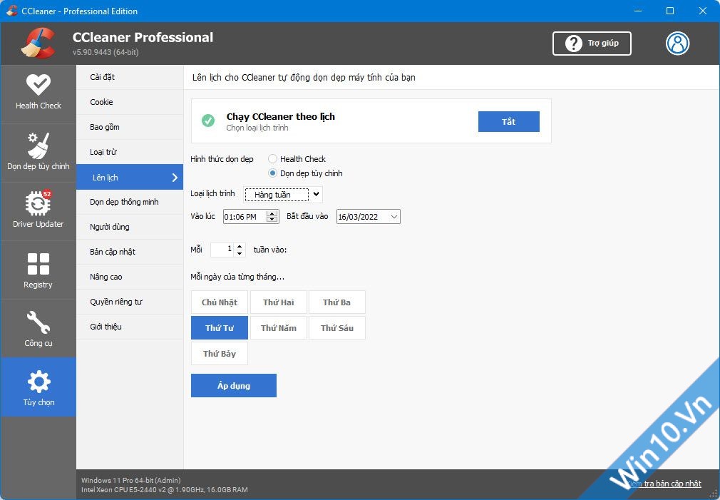 download phần mềm ccleaner miễn phí