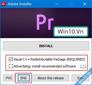 Cách cài Adobe Premiere Pro 2020