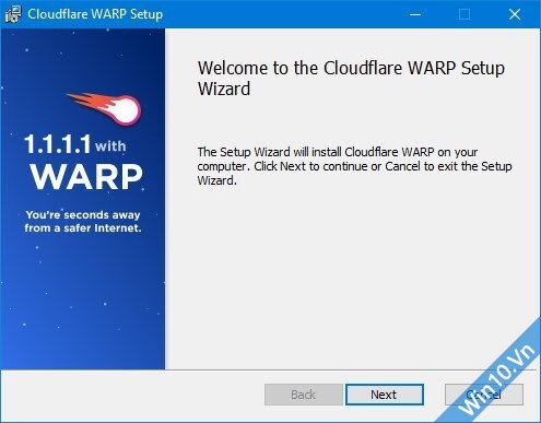 Cách cài đặt Cloudflare WARP 1.1.1.1 VPN