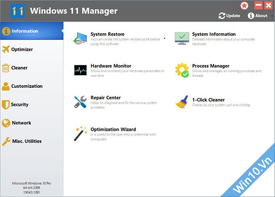 Windows 11 Manager Full Crack + Portable