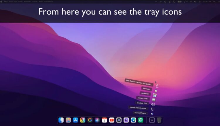 tray icons