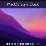 Windows 11 MacOS style dock